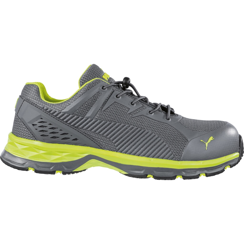 Produktabbildung Nr. 1: PUMA® Sicherheitshalbschuh Fuse Motion 2.0 GREEN LOW S1P ESD HRO SRC Größe 42, grau/grün