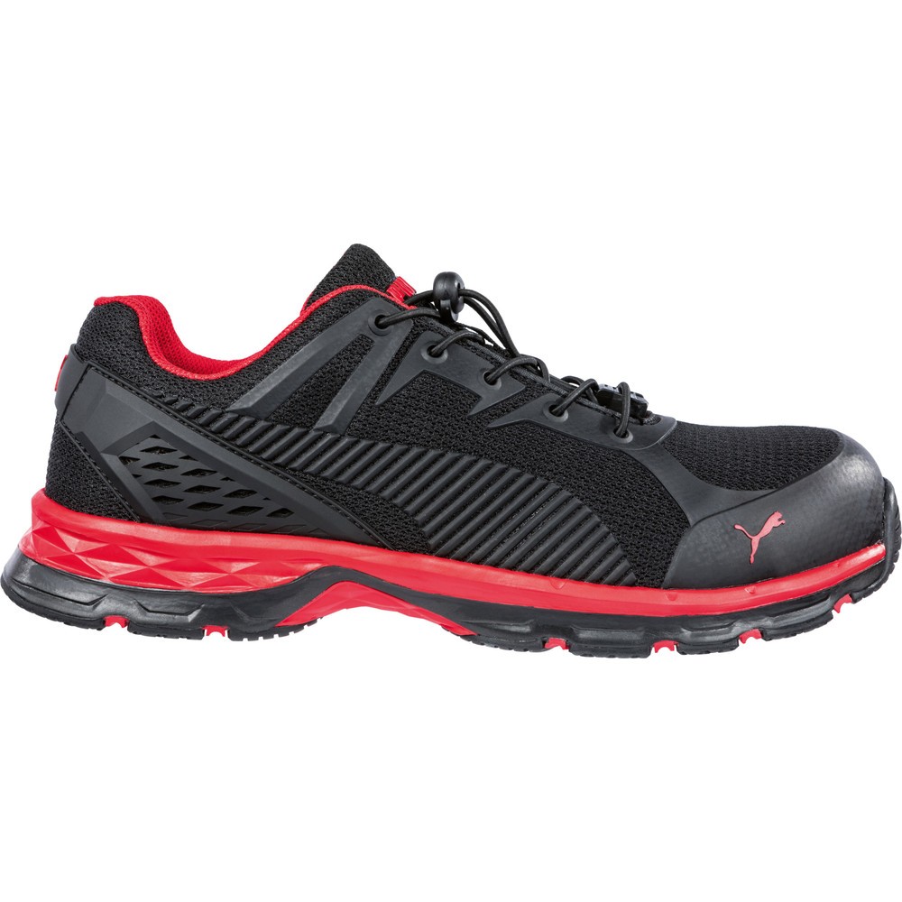 Produktabbildung Nr. 1: PUMA® Sicherheitshalbschuh Fuse Motion 2.0 RED LOW S1P ESD HRO SRC Größe 39, schwarz/rot