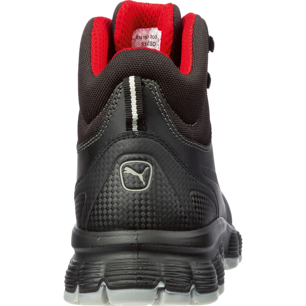 Produktabbildung Nr. 2: PUMA® Sicherheitsstiefel CONDOR BLACK MID S3 ESD SRC Größe 39, schwarz/grau