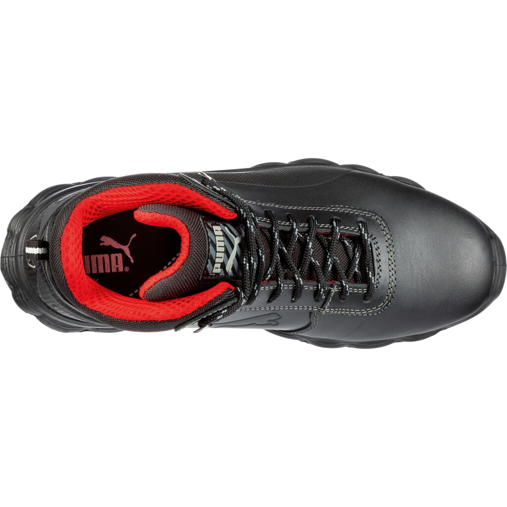 Produktabbildung Nr. 6: PUMA® Sicherheitsstiefel CONDOR BLACK MID S3 ESD SRC Größe 39, schwarz/grau
