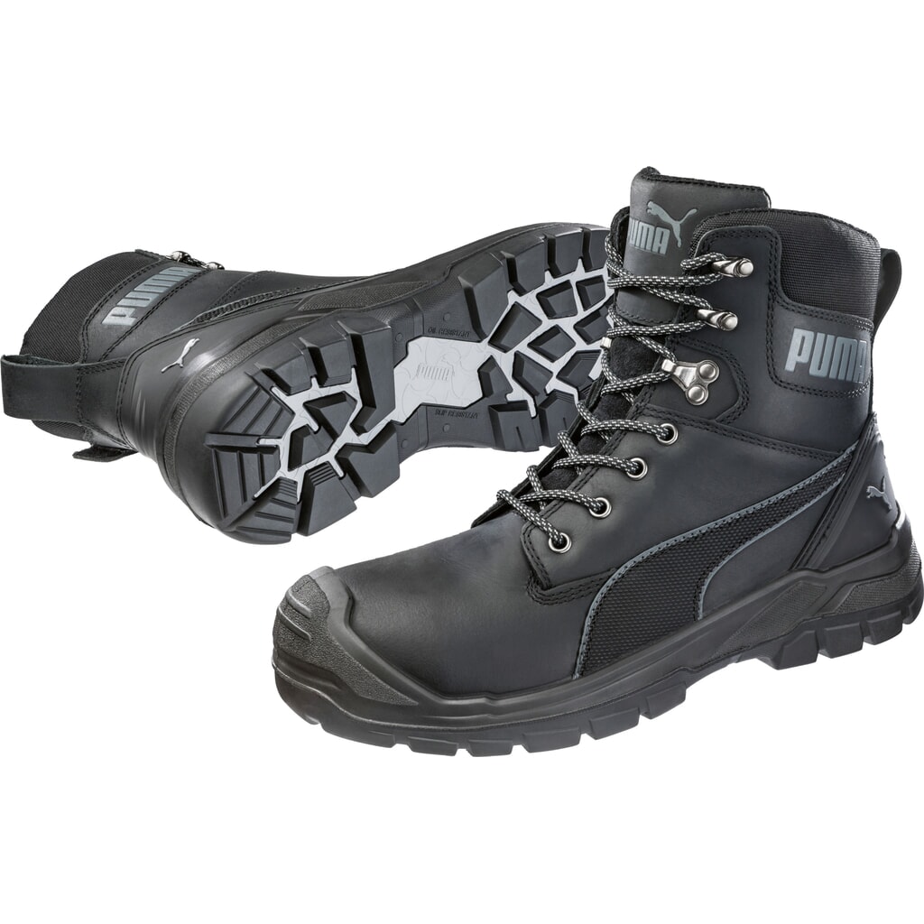 Produktabbildung Nr. 4: PUMA® Sicherheitsstiefel Conquest BLACK HIGH CTX S3 WR HRO SRC Größe 41, schwarz