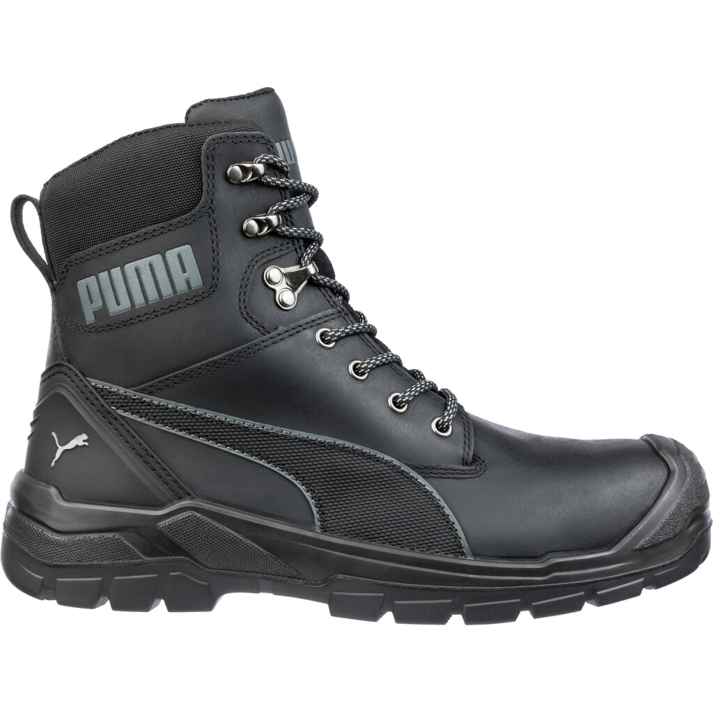 PUMA® Sicherheitsstiefel Conquest BLACK HIGH CTX S3 WR HRO SRC Größe 41, schwarz Produktabbildung: PUMA® Sicherheitsstiefel Conquest BLACK HIGH CTX S3 WR HRO SRC Größe 41, schwarz