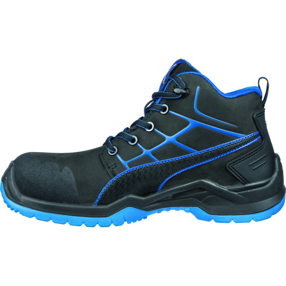 Produktabbildung Nr. 3: PUMA® Sicherheitsstiefel Krypton BLUE MID S3 ESD SRC Größe 48, schwarz-blau