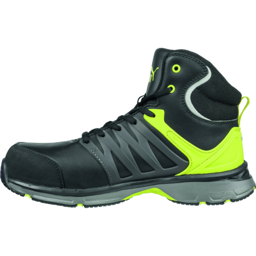 Produktabbildung Nr. 4: PUMA® Sicherheitsstiefel Velocity 2.0 YELLOW MID S3 ESD HRO SRC Größe 46, schwarz/gelb