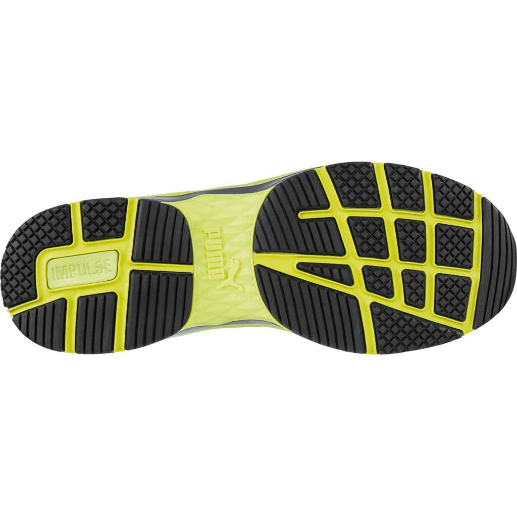 PUMA® Sicherheitsstiefel Velocity 2.0 YELLOW MID S3 ESD HRO SRC Größe 40, schwarz/gelb Produktabbildung Nr. 5: PUMA® Sicherheitsstiefel Velocity 2.0 YELLOW MID S3 ESD HRO SRC Größe 40, schwarz/gelb