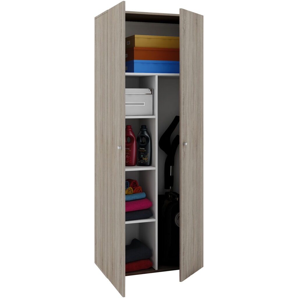 Putzmittelschrank Vandol II mit Türen