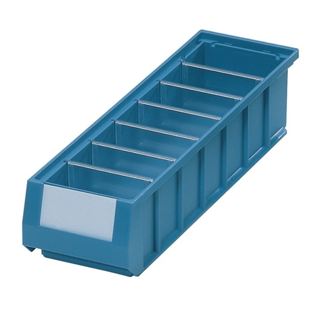 Produktabbildung: Querteiler, PS glasklar, für Regalkasten B 234 x H 90 mm, 10St./Btl.