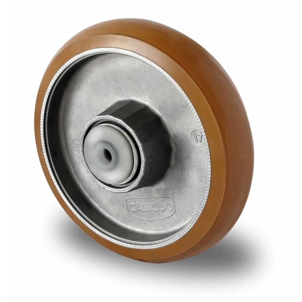 Rad ø 100 mm Serie AAB5 Doppelkugellager Produktabbildung: Rad ø 100 mm Serie AAB5 Doppelkugellager