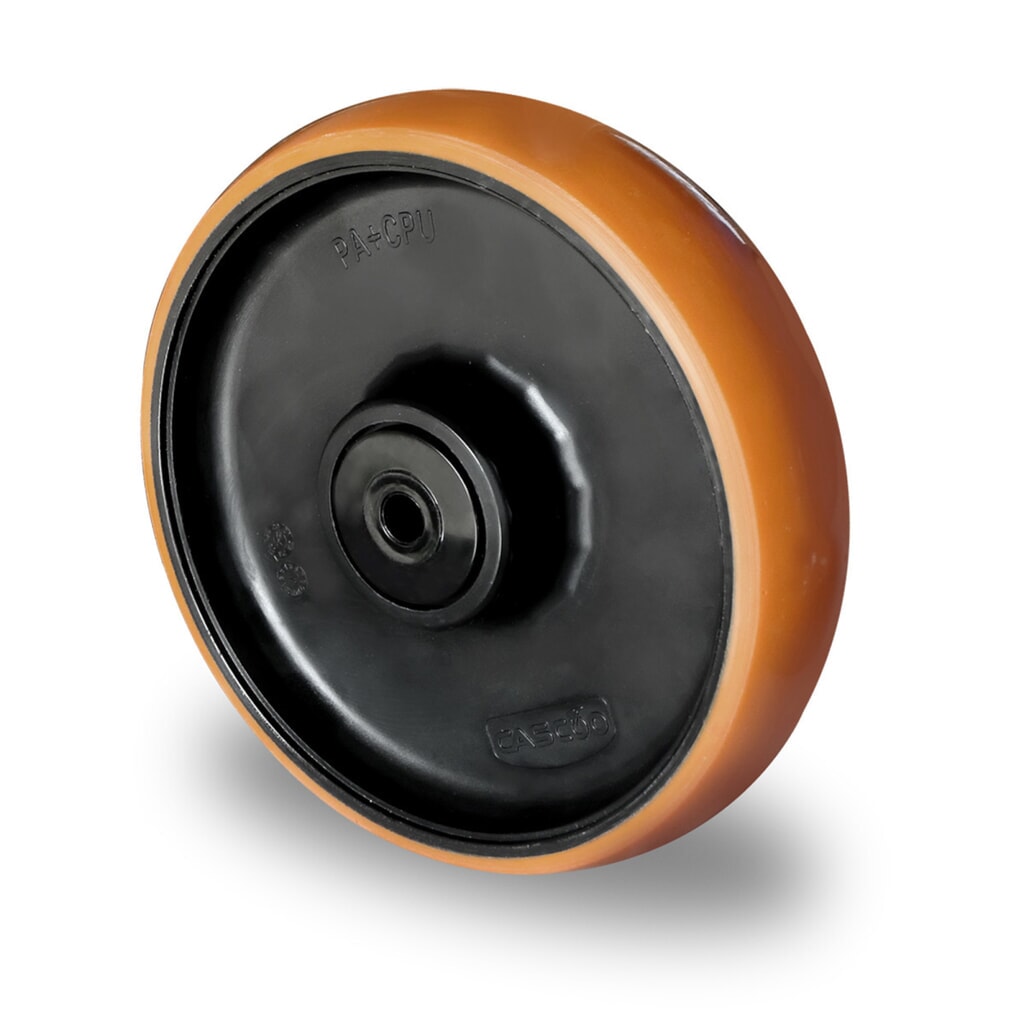 Rad ø 125 mm Serie Z4U5 Doppelkugellager Produktabbildung: Rad ø 125 mm Serie Z4U5 Doppelkugellager