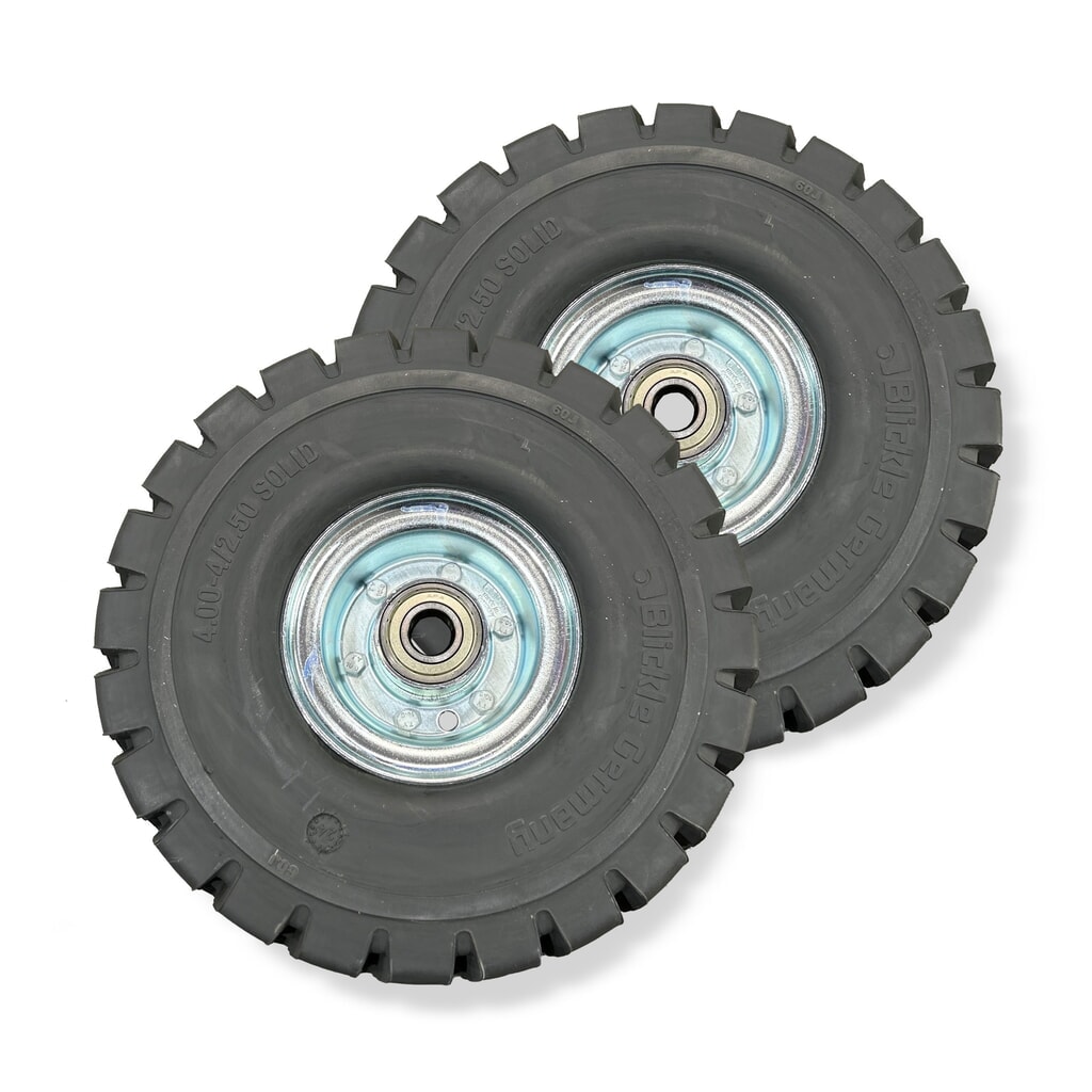 Räder für Steinbock® Aufsitz-Kehrmaschine A-1150 E PRO, spurlos, 2 Stk/VE Produktabbildung: Räder für Steinbock® Aufsitz-Kehrmaschine A-1150 E PRO, spurlos, 2 Stk/VE