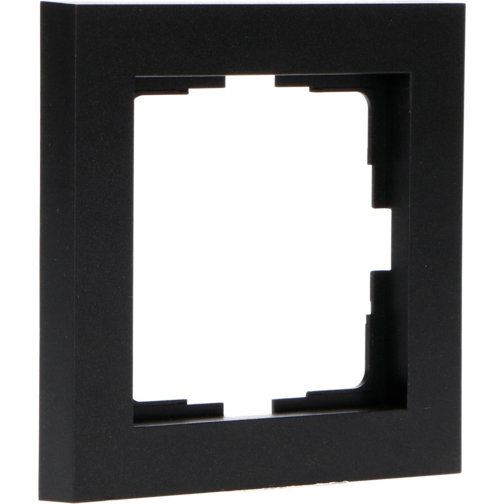 Produktabbildung: Rahmen - 55x55mm - mattschwarz