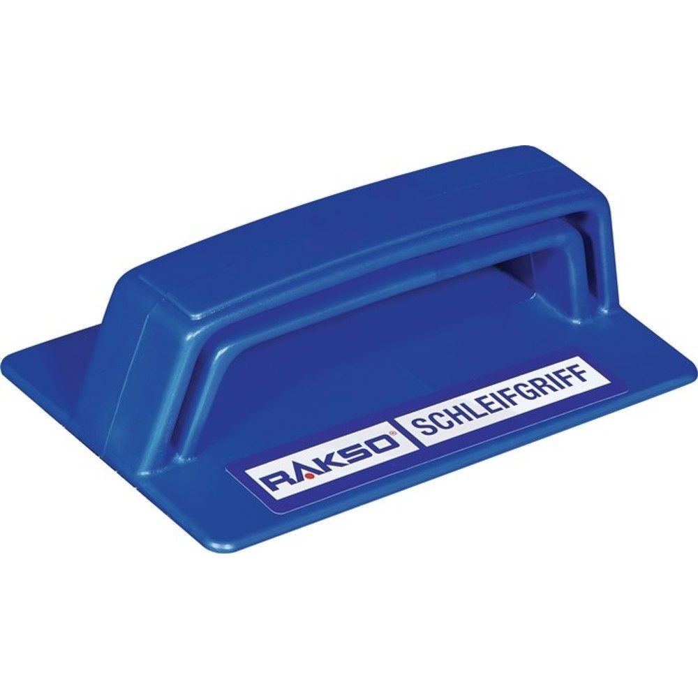 Produktabbildung: RAKSO Schleifgriff, Breite 8 cm Länge 14 cm, für Spänematte