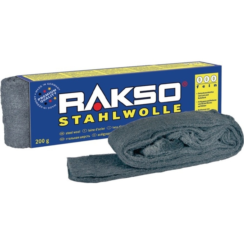 Produktabbildung: RAKSO Stahlwolle grob 5 200g