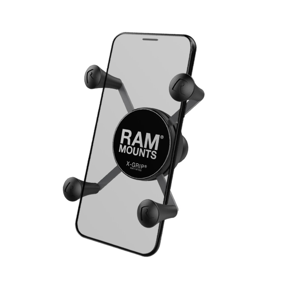 RAM Mounts X-Grip-Halteklammer für Smartphones bis 82,6 mm Breite, B-Kugel (1 Zoll) Produktabbildung: RAM Mounts X-Grip-Halteklammer für Smartphones bis 82,6 mm Breite, B-Kugel (1 Zoll)