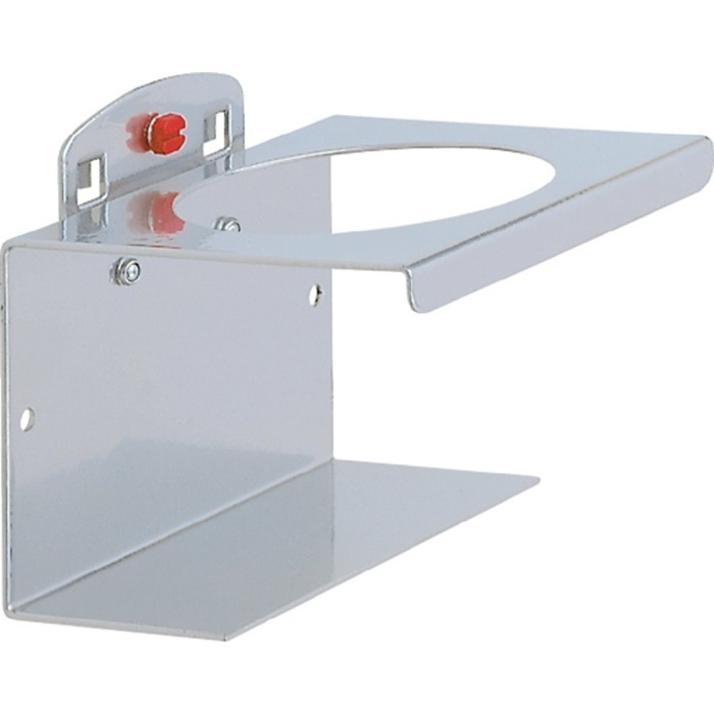 Produktabbildung: RasterPlan  Dosenhalter, Breite 100 mm Ø 70 mm, 1-fach, passend für Lochplatten