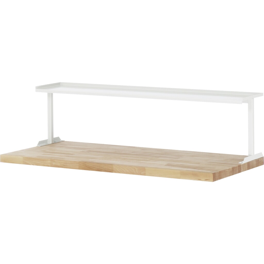 RAU Ablage zur Werkbankmontage, HxBxT 375 x 750 x 300 mm Produktabbildung: RAU Ablage zur Werkbankmontage, HxBxT 375 x 750 x 300 mm