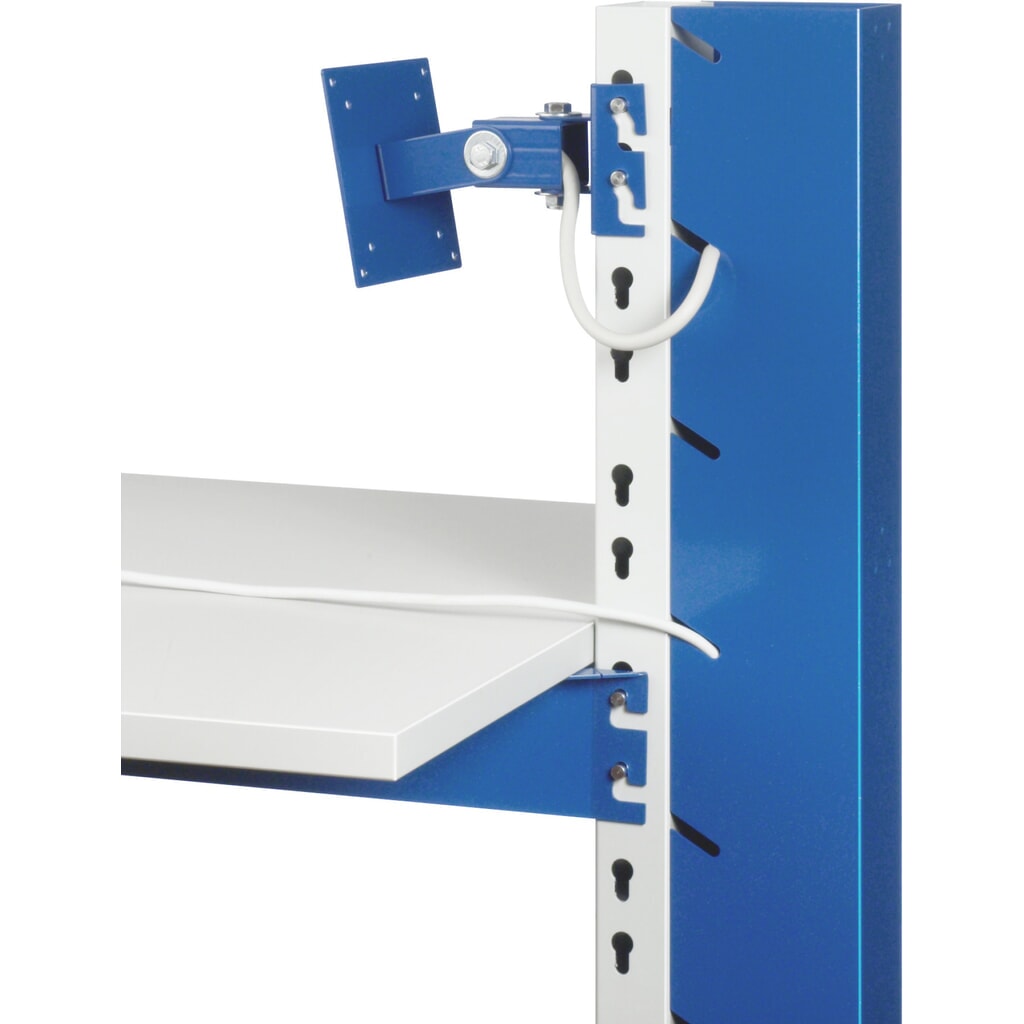 Produktabbildung Nr. 2: RAU Computer-Ständer, HxT: 1.140 x 650 mm, Schubladen 1 x 120 mm, stationär