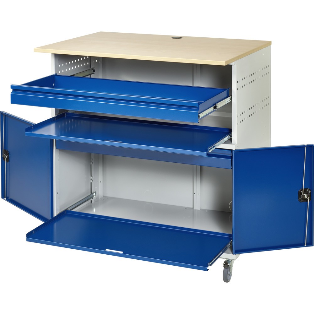 Produktabbildung Nr. 4: RAU Computer-Tisch mit Monitorgehäuse, mobil