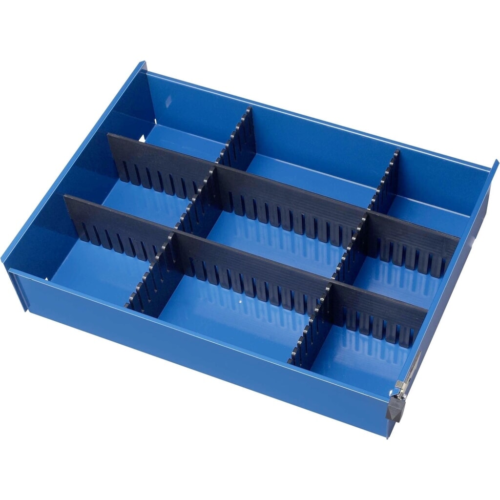 RAU Einteilungsset für Schublade 570 x 450, für Fronthöhe 65/40mm Produktabbildung: RAU Einteilungsset für Schublade 570 x 450, für Fronthöhe 65/40mm