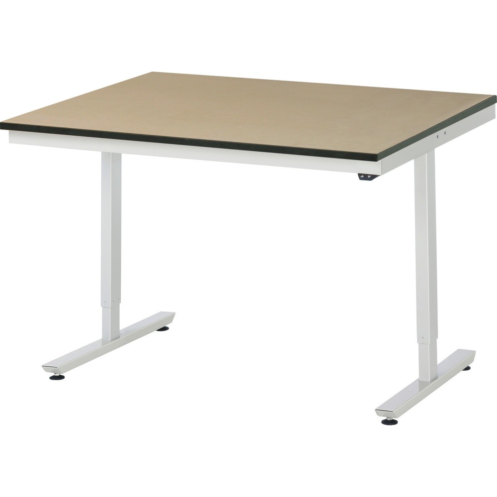 Produktabbildung Nr. 1: RAU elektrisch höhenverstellbarer Werktisch Serie adlatus 150, HxBxT 720-1.120 x 1.250 x 1.000 mm, MDF Arbeitsplatte