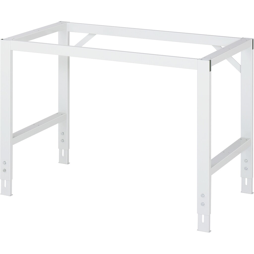 Produktabbildung Nr. 4: RAU höhenverstellbarer Werktisch Serie TOM, HxBxT 760-1.080 x 1.250 x 800 mm, Arbeitsplatte Buche-Massiv