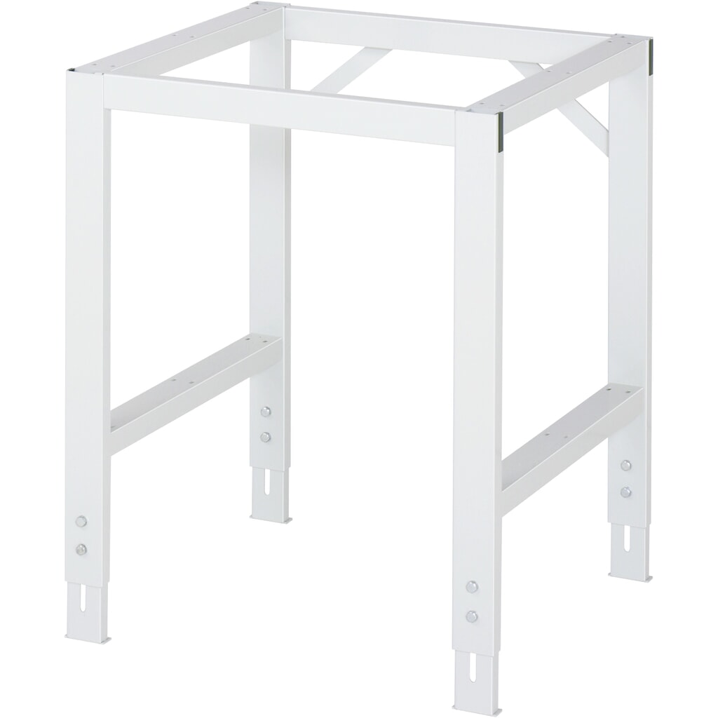 RAU höhenverstellbarer, mobiler Werktisch Serie TOM, Höhe 910-1.230 mm, BxT 750 x 800 mm, Arbeitplatte Melamin-Belag Produktabbildung Nr. 2: RAU höhenverstellbarer, mobiler Werktisch Serie TOM, Höhe 910-1.230 mm, BxT 750 x 800 mm, Arbeitplatte Melamin-Belag
