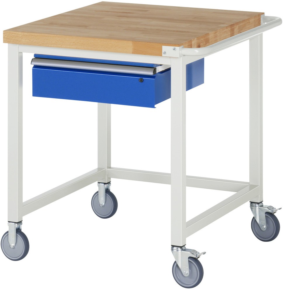 Produktabbildung Nr. 1: RAU mobile Werkbank Serie 8000, HxBxT 880 x 750 x 900 mm, mit 1 Schublade