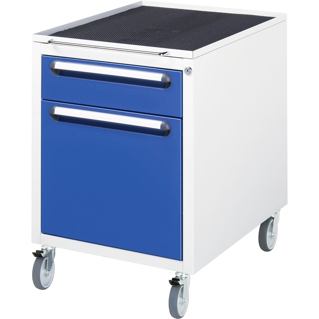 RAU Roll-Container, HxBxT 690 x 480 x 600 mm, mit 2 Schubladen Produktabbildung: RAU Roll-Container, HxBxT 690 x 480 x 600 mm, mit 2 Schubladen