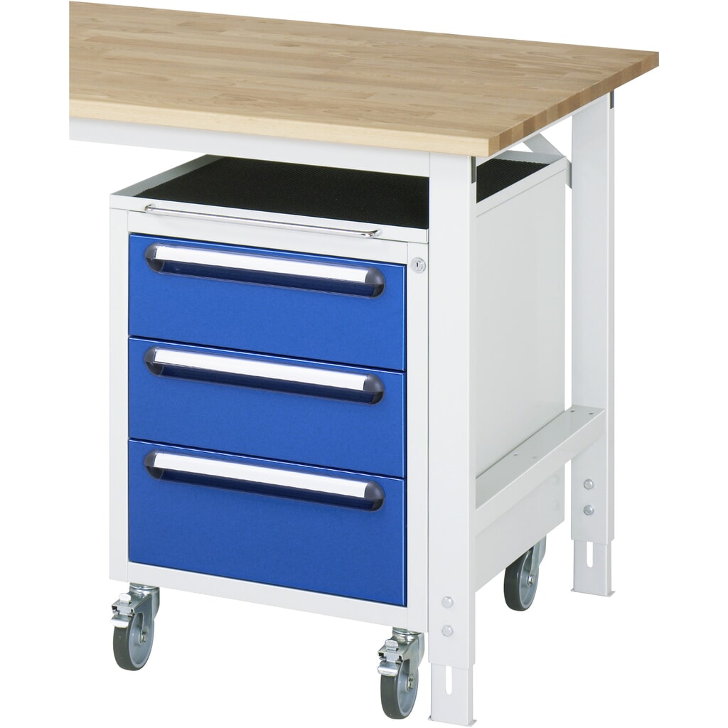Produktabbildung Nr. 2: RAU Roll-Container, HxBxT 690 x 480 x 600 mm, mit 3 Schubladen