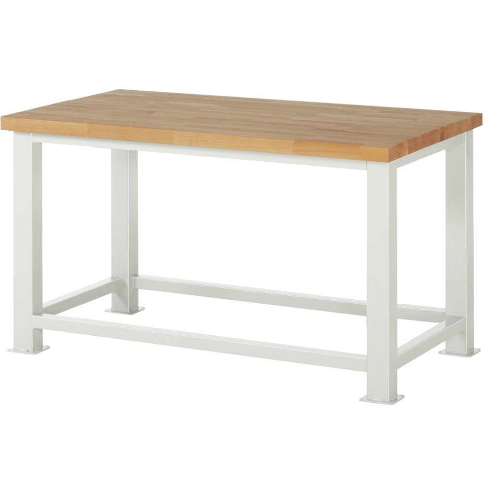 Produktabbildung: RAU Schwerlastwerkbank, HxBxT 850 x 1.500 x 900 mm, Traglast max. 2.500 kg