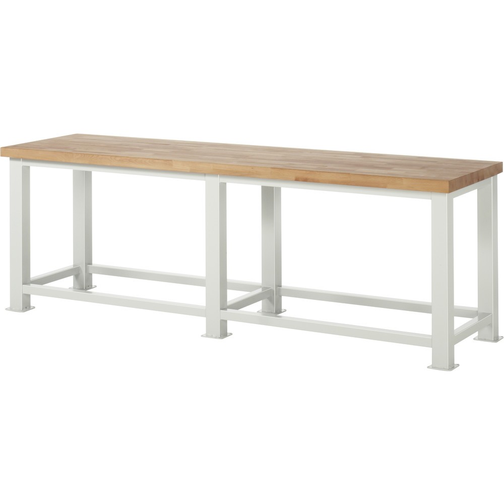 Produktabbildung: RAU Schwerlastwerkbank, HxBxT 850 x 2.500 x 700 mm, Traglast max. 2.500 kg