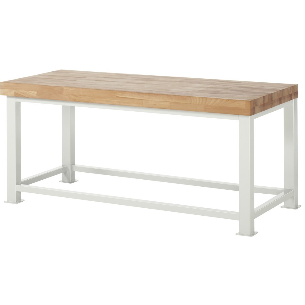 Produktabbildung: RAU Schwerlastwerkbank, HxBxT 900 x 2.000 x 900 mm, Traglast max. 4.500 kg