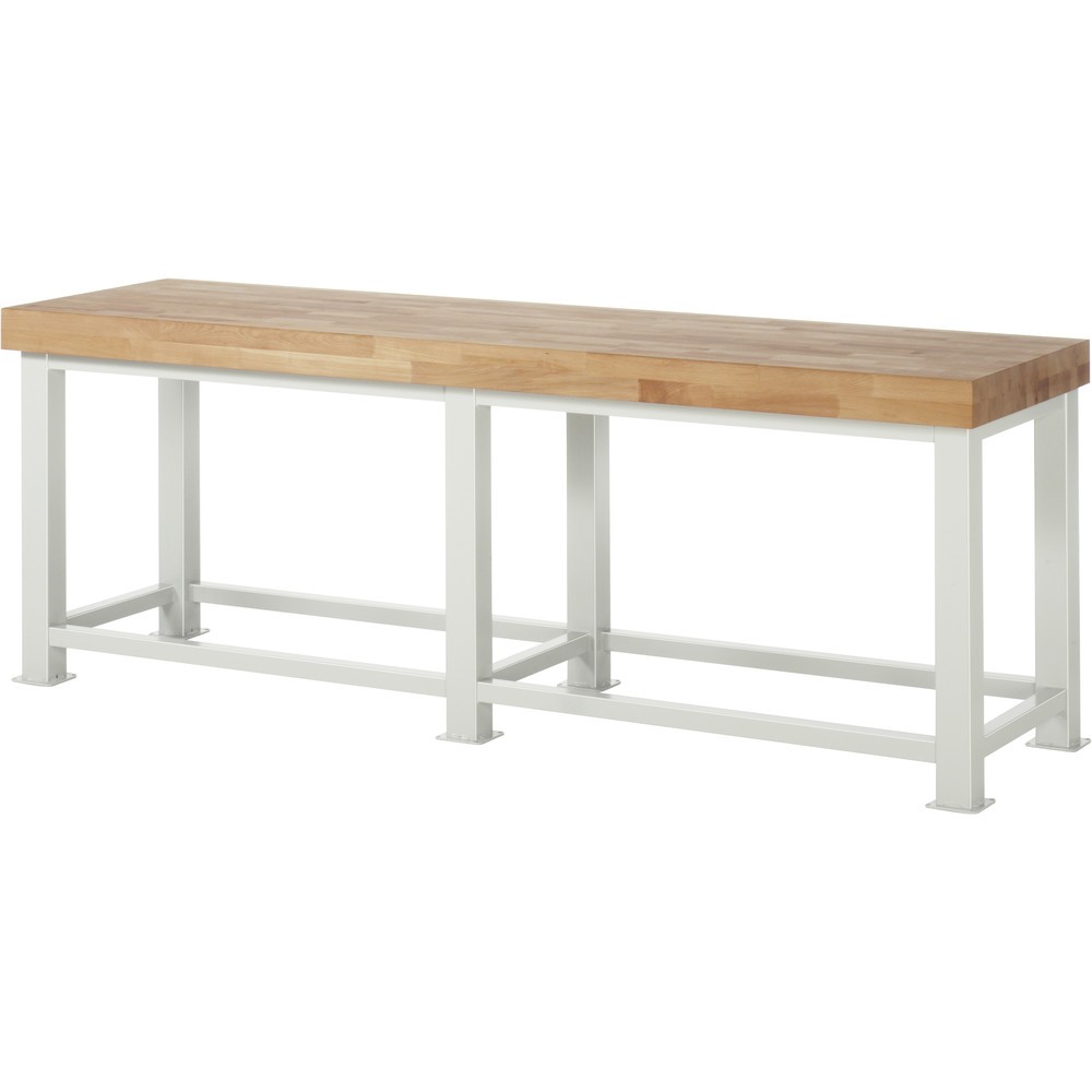 Produktabbildung: RAU Schwerlastwerkbank, HxBxT 900 x 2.500 x 700 mm, Traglast max. 4.500 kg