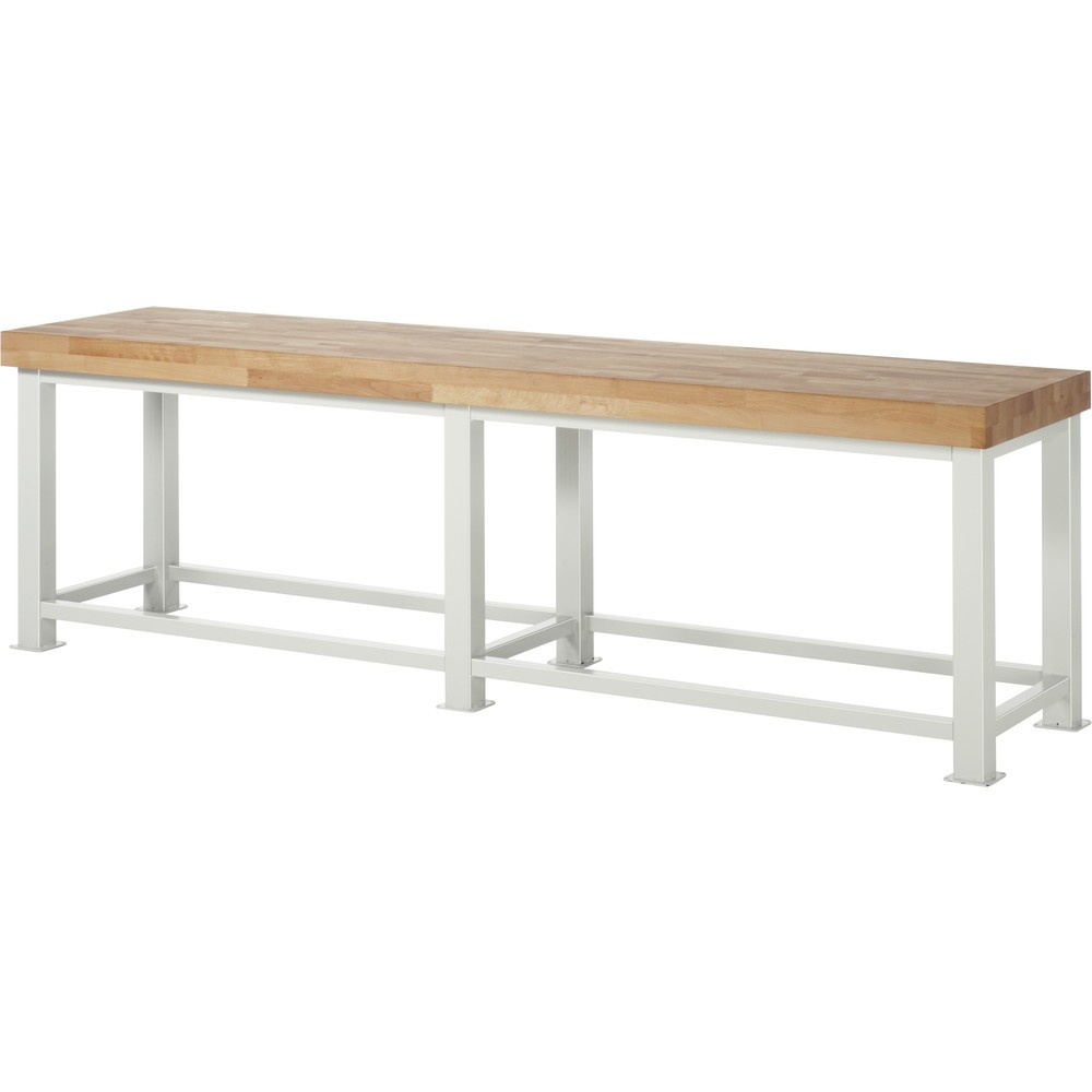 Produktabbildung: RAU Schwerlastwerkbank, HxBxT 900 x 3.000 x 700 mm, Traglast max. 4.500 kg