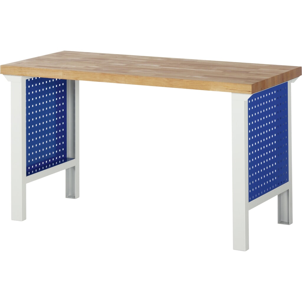 Produktabbildung: RAU Seiten-Lochwand für Werkbankfuß 7000, HxBxT 620 x 750 x 2 mm
