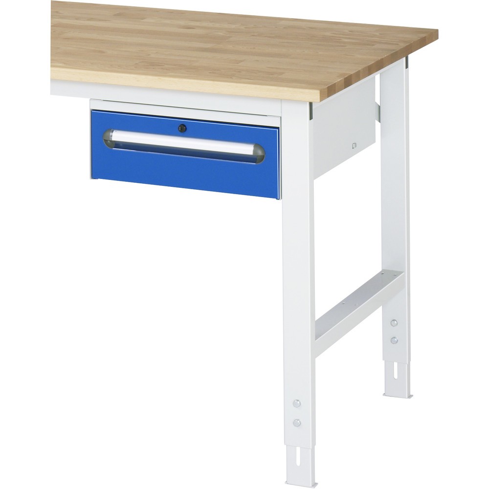 Produktabbildung Nr. 2: RAU Unterbau-Container für Werktisch Serie Tom, HxBxT 175 x 425 x 600 mm, mit 1 Schublade