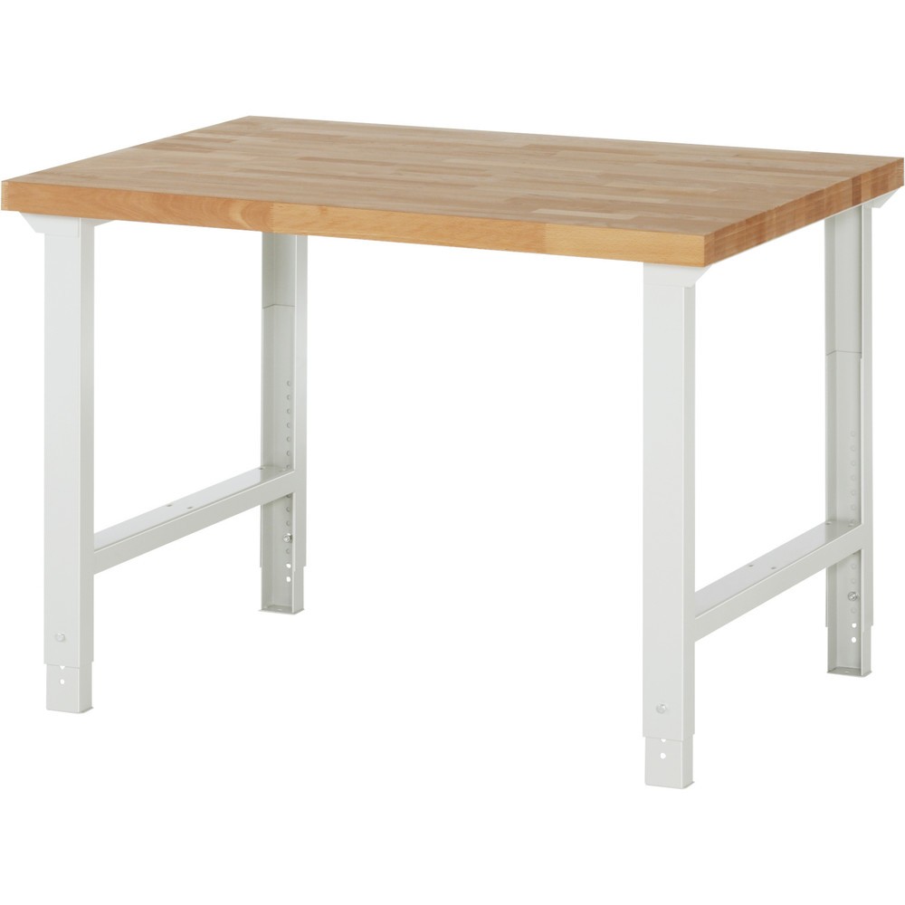 Produktabbildung: RAU Werkbank Serie 7000, HxBxT 790-1.140 x 1.250 x 900 mm