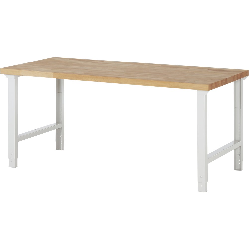 Produktabbildung: RAU Werkbank Serie 7000, HxBxT 790-1.140 x 2.000 x 900 mm