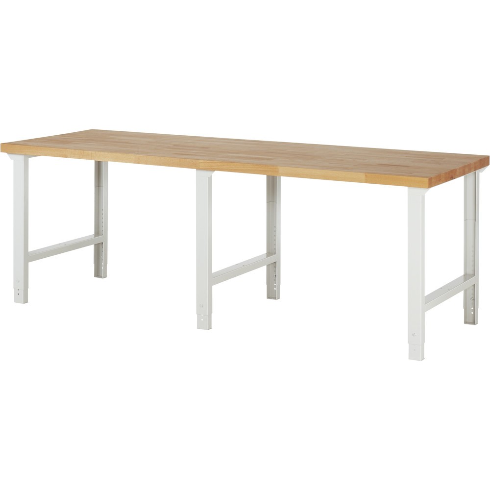 Produktabbildung: RAU Werkbank Serie 7000, HxBxT 790-1.140 x 2.500 x 900 mm