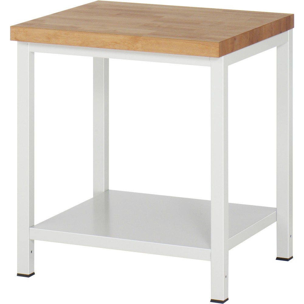 Produktabbildung: RAU Werkbank Serie 8000, 1 Ablageboden Tiefe 650 mm, HxBxT 840 x 750 x 700 mm