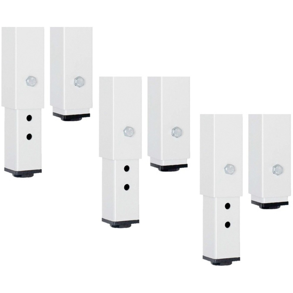 Produktabbildung Nr. 4: RAU Werkbank Serie 8000, 2 Doppel-Container, HxBxT 840-1.040 x 2.500 x 900 mm, 10 x 90%-Auszug-Schubladen