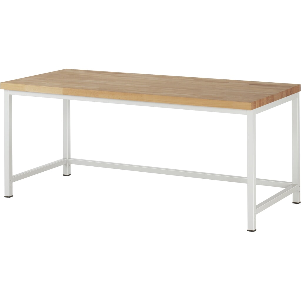 RAU Werkbank Serie 8000, HxBxT 840-1.040 x 2.000 x 900 mm Produktabbildung: RAU Werkbank Serie 8000, HxBxT 840-1.040 x 2.000 x 900 mm