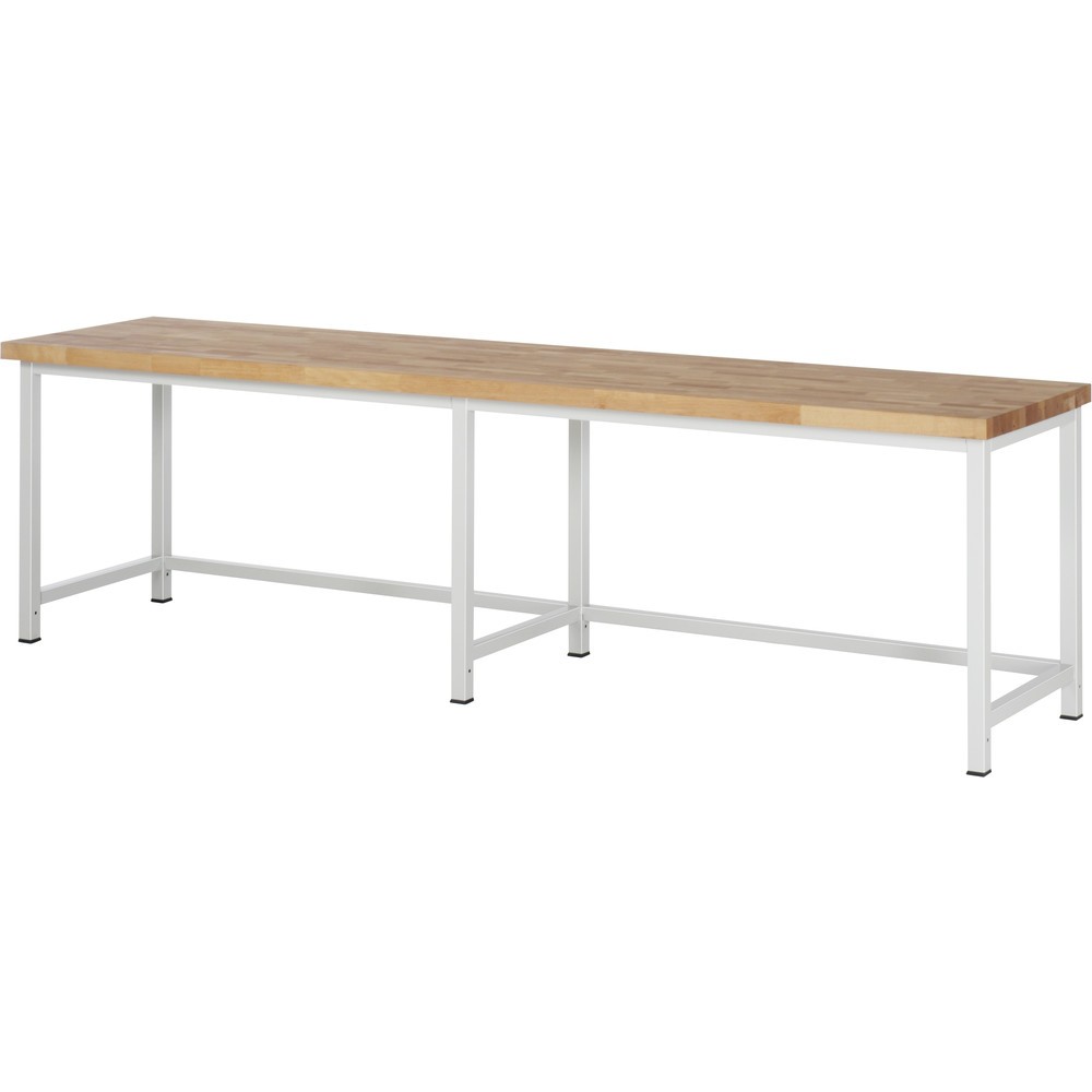 Produktabbildung: RAU Werkbank Serie 8000, HxBxT 840-1.040 x 3.000 x 700 mm