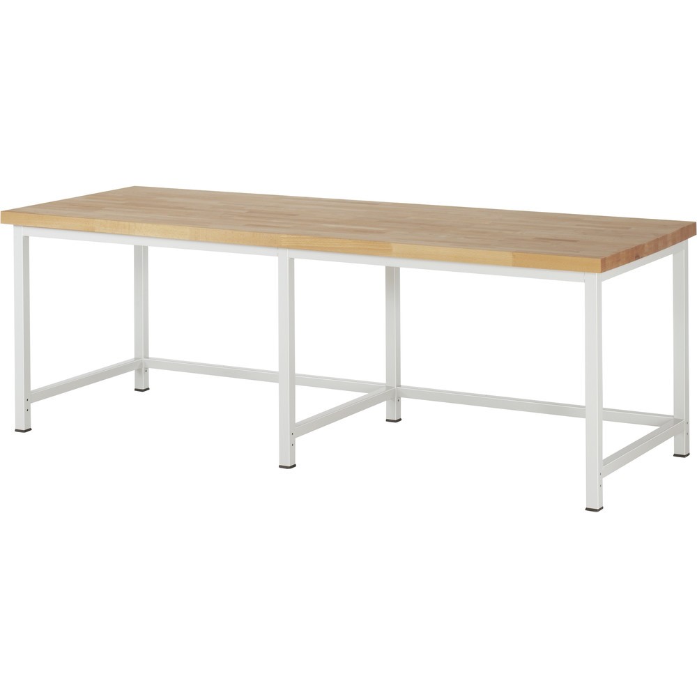 Produktabbildung: RAU Werkbank Serie 8000, HxBxT 840-1.040 x 2.500 x 900 mm