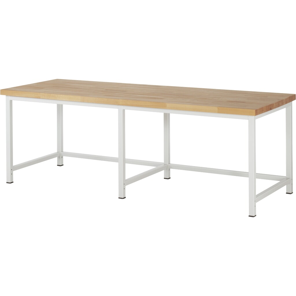 Produktabbildung: RAU Werkbank Serie 8000, HxBxT 840-1.040 x 2.500 x 900 mm