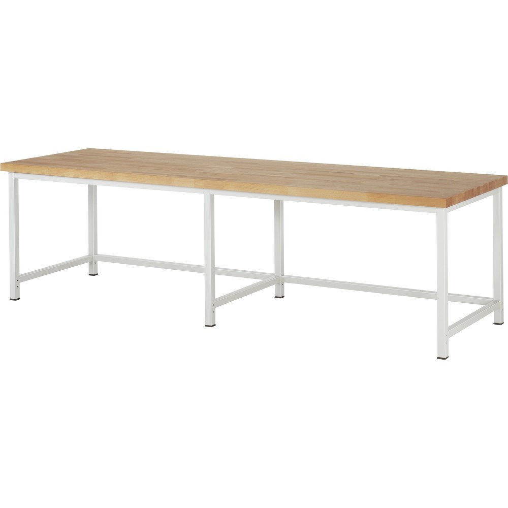 Produktabbildung: RAU Werkbank Serie 8000, HxBxT 840-1.040 x 3.000 x 900 mm
