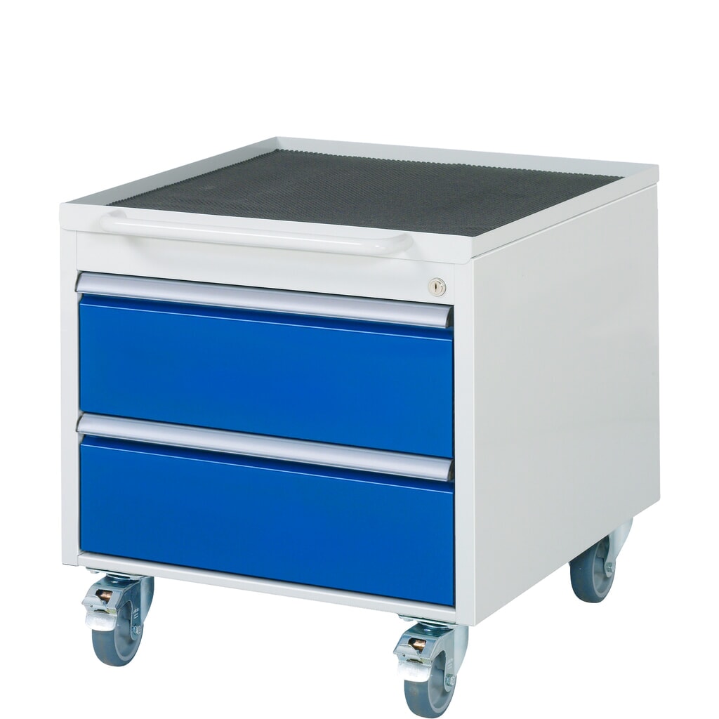 Produktabbildung Nr. 1: RAU Roll-Container Serie 7000, HxBxT 565 x 580 x 650 mm, mit 2 Schubladen