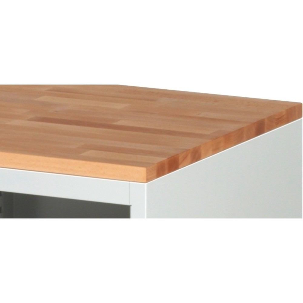Produktabbildung Nr. 3: RAU Werkstattwagen Serie 7000, HxBxT 975 x 770 x 650 mm, 4 x 90%-Auszug-Schubladen 4 x 180 mm, Arbeitsplatte Buche
