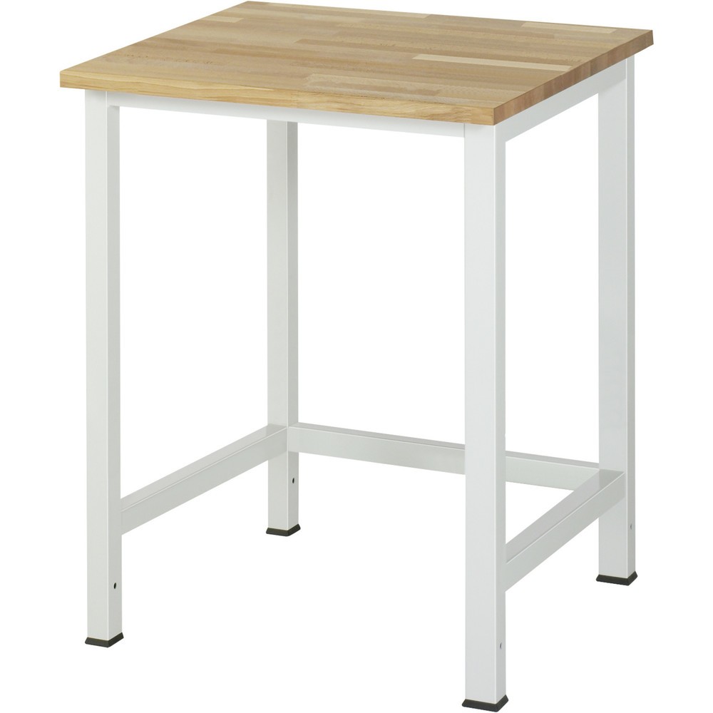 Produktabbildung: RAU Werktisch 900, HxBxT 825 x 750 x 800 mm, Arbeitplatte Buche-Massiv