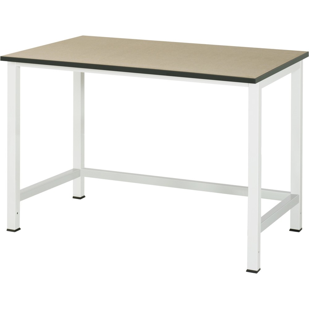 Produktabbildung: RAU Werktisch 900, HxBxT 825 x 1.250 x 800 mm, MDF Arbeitsplatte